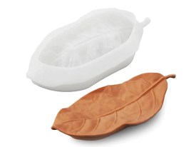 Molde silicona bandeja hoja fina